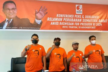 Relawan Perubahan Sumbar dukung Anies Baswedan jadi capres 2024