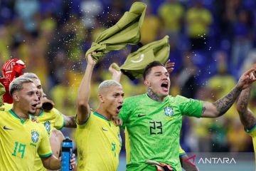 Gol tunggal Casemiro bawa Brasil lolos 16 besar Piala Dunia 2022
