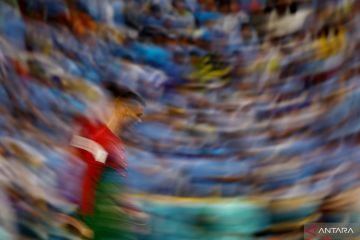 Aksi Ronaldo saat Portugal melibas Uruguay 2-0