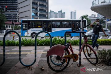 Dinas Perhubungan DKI Jakarta tarik 218 unit sepeda sewa