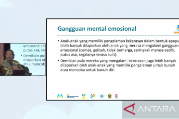 Anak yang alami kekerasan cenderung alami gangguan emosional