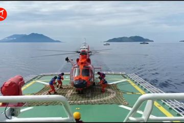 Basarnas siagakan helikopter dalam perhelatan Sail Tidore 2022