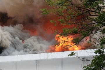 Kebakaran di Balai Kota Bandung diduga dari pengerjaan pengelasan