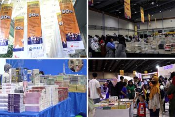 Melihat kemeriahan pameran buku internasional IIBF 2022