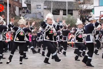 Melihat perayaan Tahun Baru masyarakat etnis Dong di Guizhou