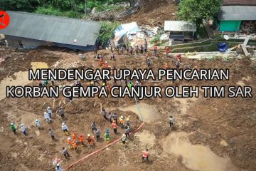 Mendengar upaya pencarian korban gempa Cianjur oleh tim SAR