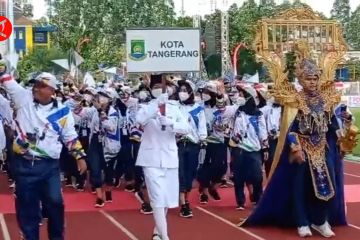 Pekan olahraga Provinsi Banten VI resmi dimulai