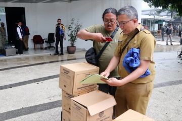 Polisi amankan tiga orang terkait kebakaran di Bappelitbang Bandung