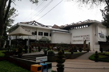 Polrestabes Bandung gandeng Puslabfor selidiki kebakaran balai kota