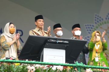 Presiden Jokowi buka Muktamar Muhammadiyah di Solo