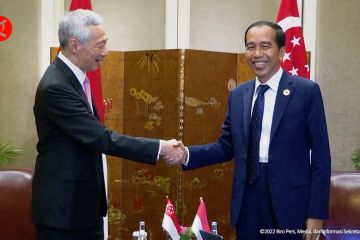 Presiden Jokowi lakukan pertemuan bilateral dengan PM Singapura