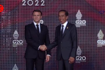 Presiden Jokowi  sambut delegasi KTT G20, PM Kamboja batal hadir