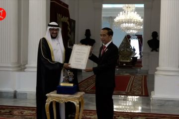 Presiden terima penghargaan dari Abu Dhabi Peace Forum