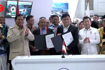 PT DI tandatangani kontrak penjualan 11 unit pesawat N219