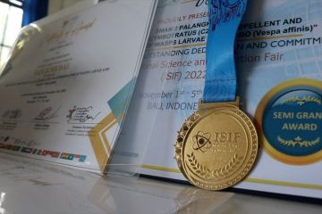 Pelajar Palangka Raya raih empat medali emas di ajang ISIF