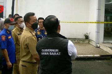 Tinjau lokasi kebakaran, Emil ingatkan soal proteksi kebakaran gedung