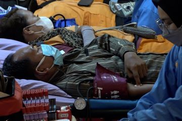 Sebanyak 1.200 PPSU dan masyarakat Jakut donorkan darah