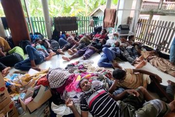 Seratusan imigran Rohingya terdampar di Aceh Utara