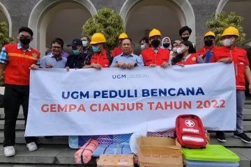 UGM berangkatkan relawan ahli bantu gempa Cianjur