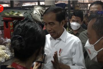 KTT G20 selesai, Presiden Jokowi blusukan ke Pasar Badung