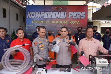 Polres Sukabumi Kota ungkap kasus penyalahgunaan BBM subsidi