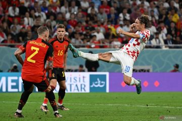 Kroasia singkirkan Belgia dari Piala Dunia seusai bermain imbang 0-0