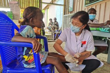 Tim medis China beri layanan kesehatan gratis di Kepulauan Solomon