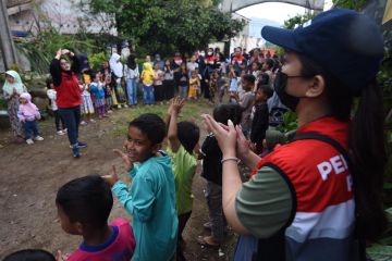 Pertamina buka layanan pemulihan trauma bagi pengungsi gempa Cianjur