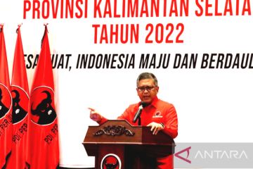 Hasto minta jajaran PDIP Kalsel perkuat komunikasi politik ke bawah