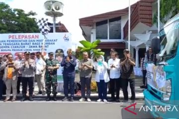 NTB kirim kuliner khas lokal untuk korban gempa Cianjur