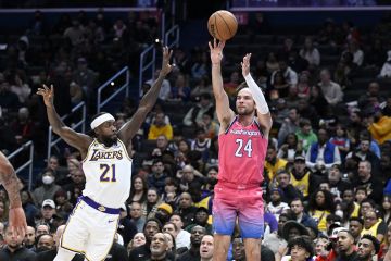 Anthony Davis cetak 55 poin saat Lakers hempaskan Wizards