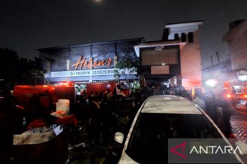 Ruko bekas Holywings Tanjung Duren Jakarta Barat terbakar