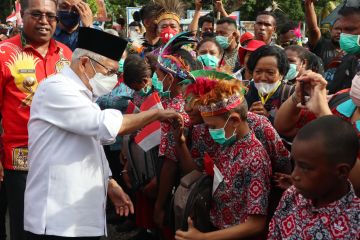 Catatan "tawaf" Wapres Ma'ruf Amin di tanah Papua