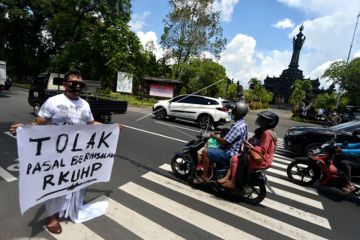 AJI Denpasar gelar aksi tolak pasal bermasalah RKUHP