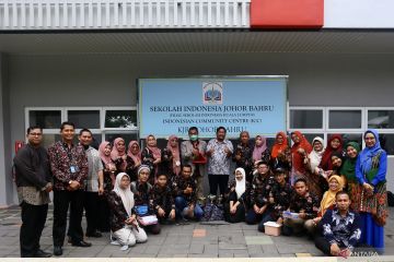 Peragaan &ldquo;soccer robot IoT&rdquo; di sekolah Indonesia di Johor Bahru