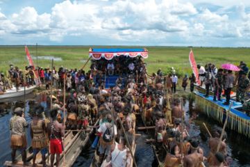 Festival Budaya Sejuta Rawa ajang promosikan seni Kabupaten Mappi