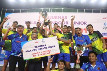 Tim dari 11 provinsi bakal turun di Kejurnas Bola Voli Junior 2022