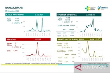 Usai lampaui puncak 2 pekan terakhir, kasus COVID-19 mulai landai