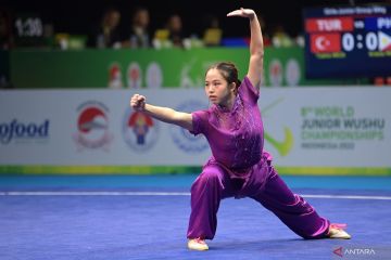 Kylie raih emas Kejuaraan Dunia Wushu Junior 2022