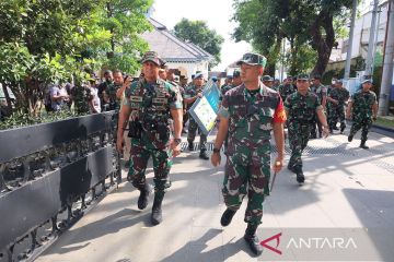 Panglima TNI tinjau lokasi pernikahan Kaesang-Erina