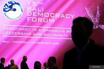 Upaya Indonesia membela demokrasi yang tercermin dalam BDF 2022