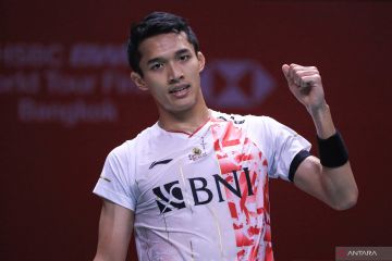 Jonathan lolos ke semi final BWF World Tour Finals