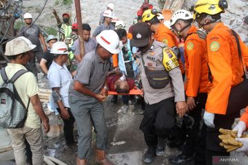 Korban ledakan tambang batu bara di Sawahlunto