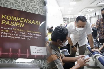 RSUD Surabaya ganti rugi pasien Rp50 ribu untuk keterlambatan layanan