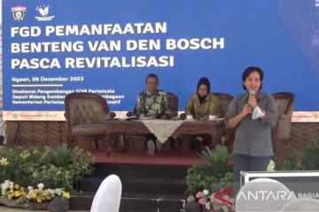 Kemenparekraf minta Ngawi bentuk paket wisata Benteng Van Den Bosch