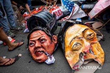 Aksi peringatan Hari Hak Asasi Manusia di Filipina