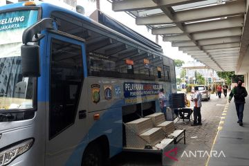 Layanan SIM keliling tersedia di lima lokasi DKI Jakarta pada Jumat