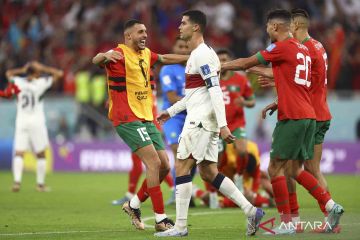 Portugal tersingkir, Maroko melaju ke babak semi final Piala Dunia 2022