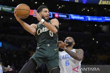 Boston Celtics petik kemenangan atas LA Lakers