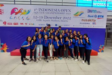 Tim polo air putri Jawa Barat juarai Indonesia Open 2022